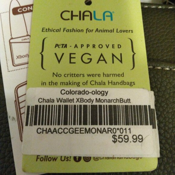 Monarch Butterfly Wallet Crossbody - Picture 8 of 8